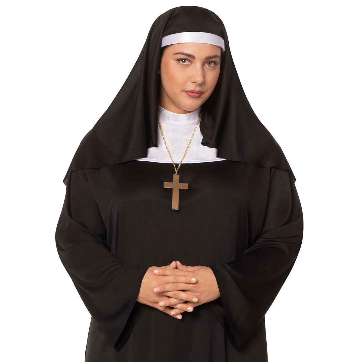 Adult Nun Costume BLACK AND WHITE