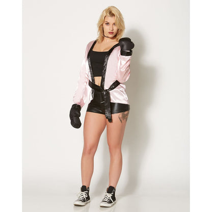 Knockout Costume Kit BLACK AND PINK