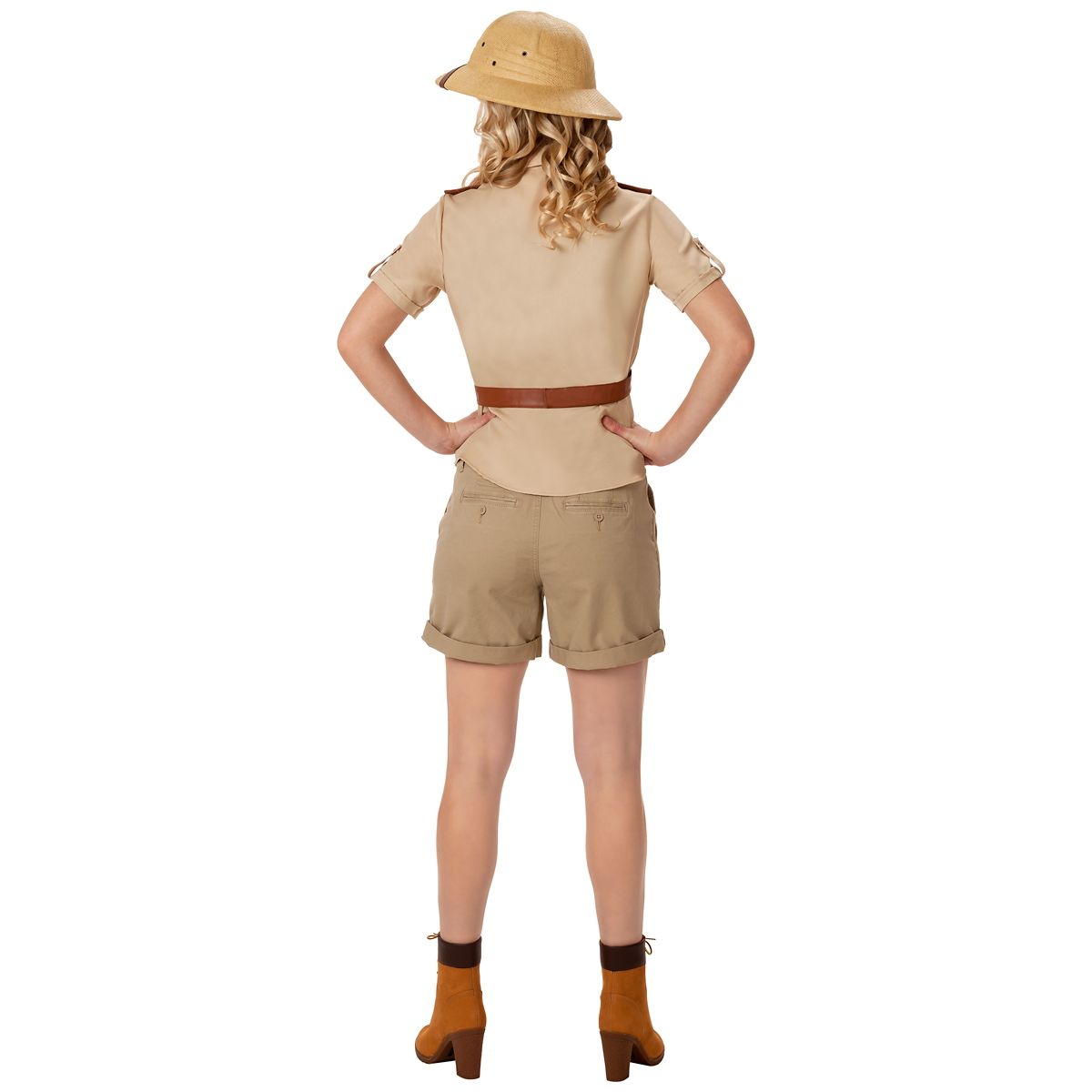 Adult Women's Zookeeper Costume BROWN