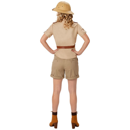 Adult Women's Zookeeper Costume BROWN