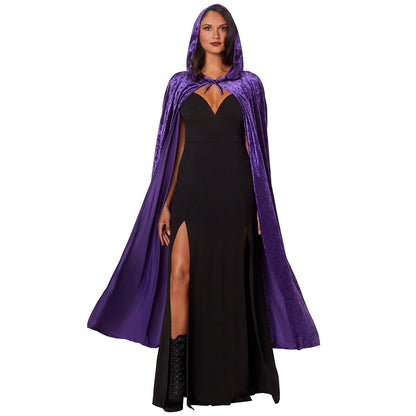 Purple Crush Velvet Cape PURPLE