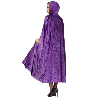 Purple Crush Velvet Cape PURPLE