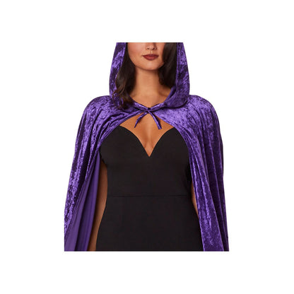 Purple Crush Velvet Cape PURPLE