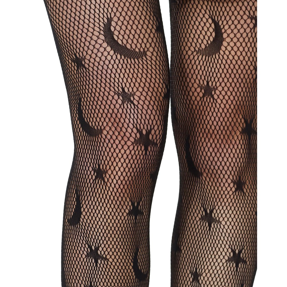 Celestial Fishnet Tights BLACK