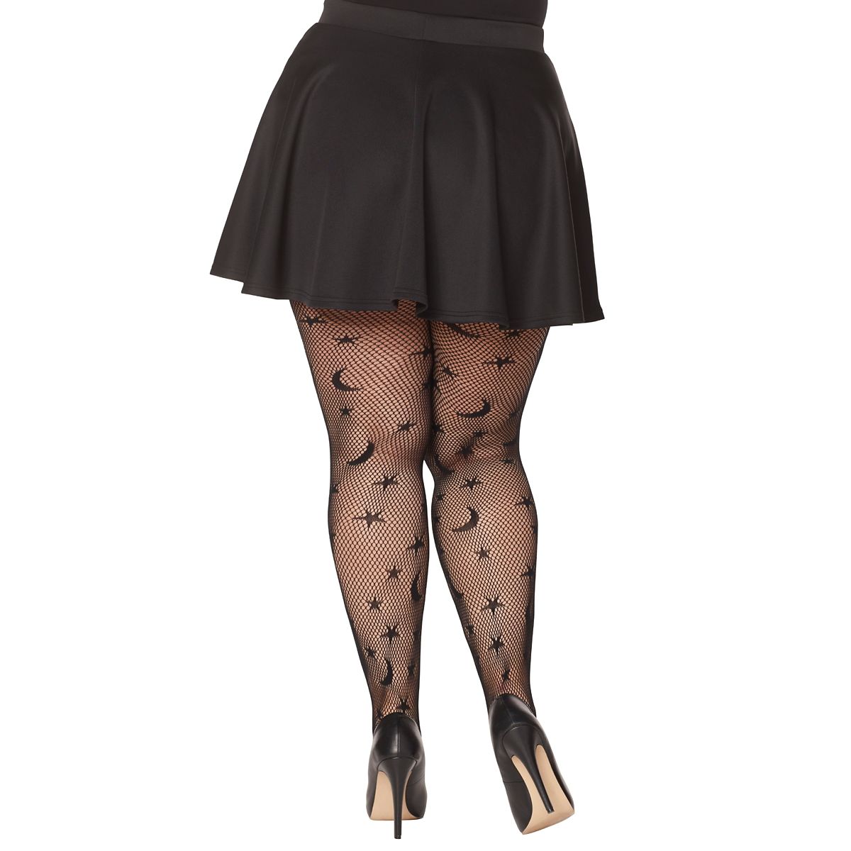 Celestial Fishnet Tights BLACK