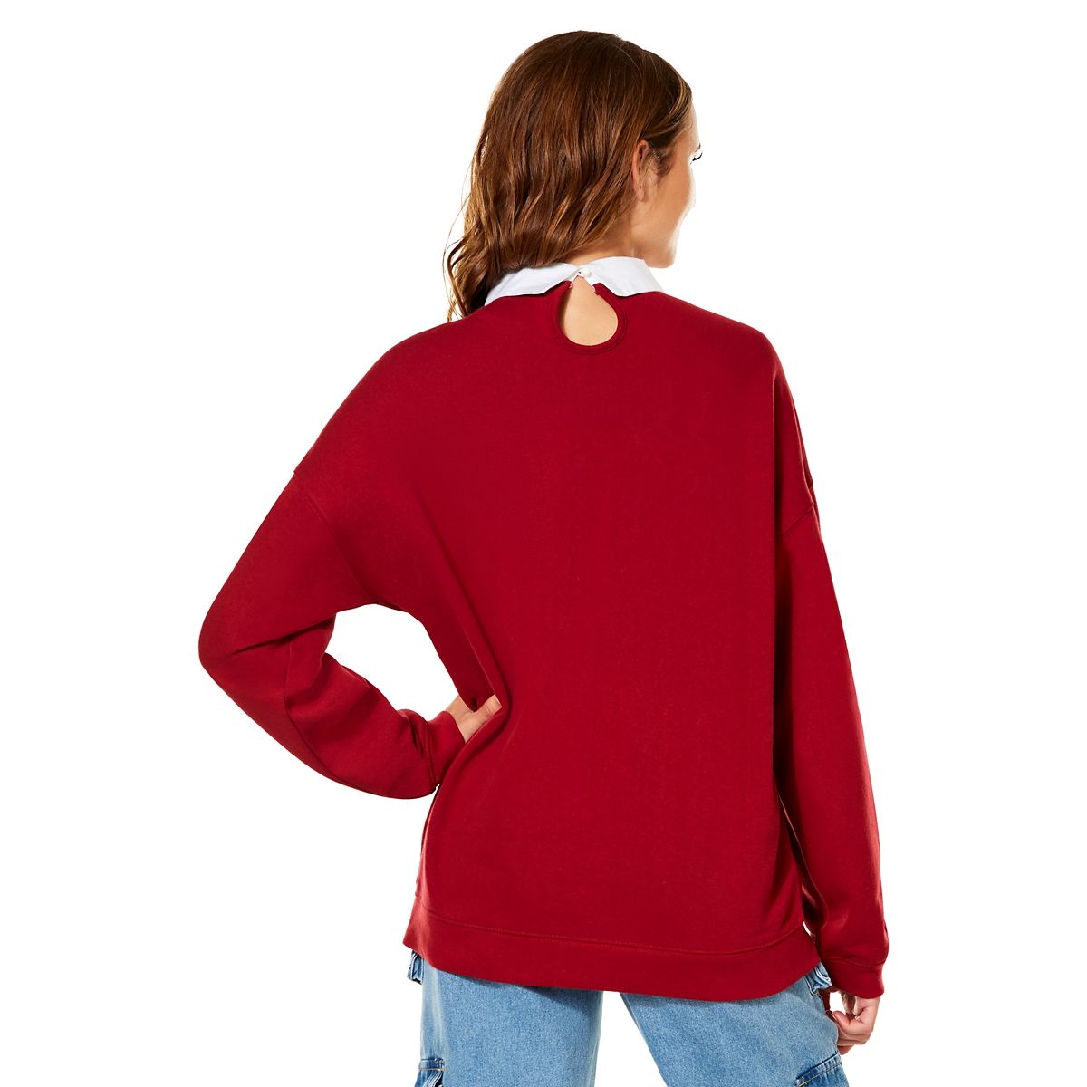 Gryffindor Collared Crewneck - Harry Potter RED