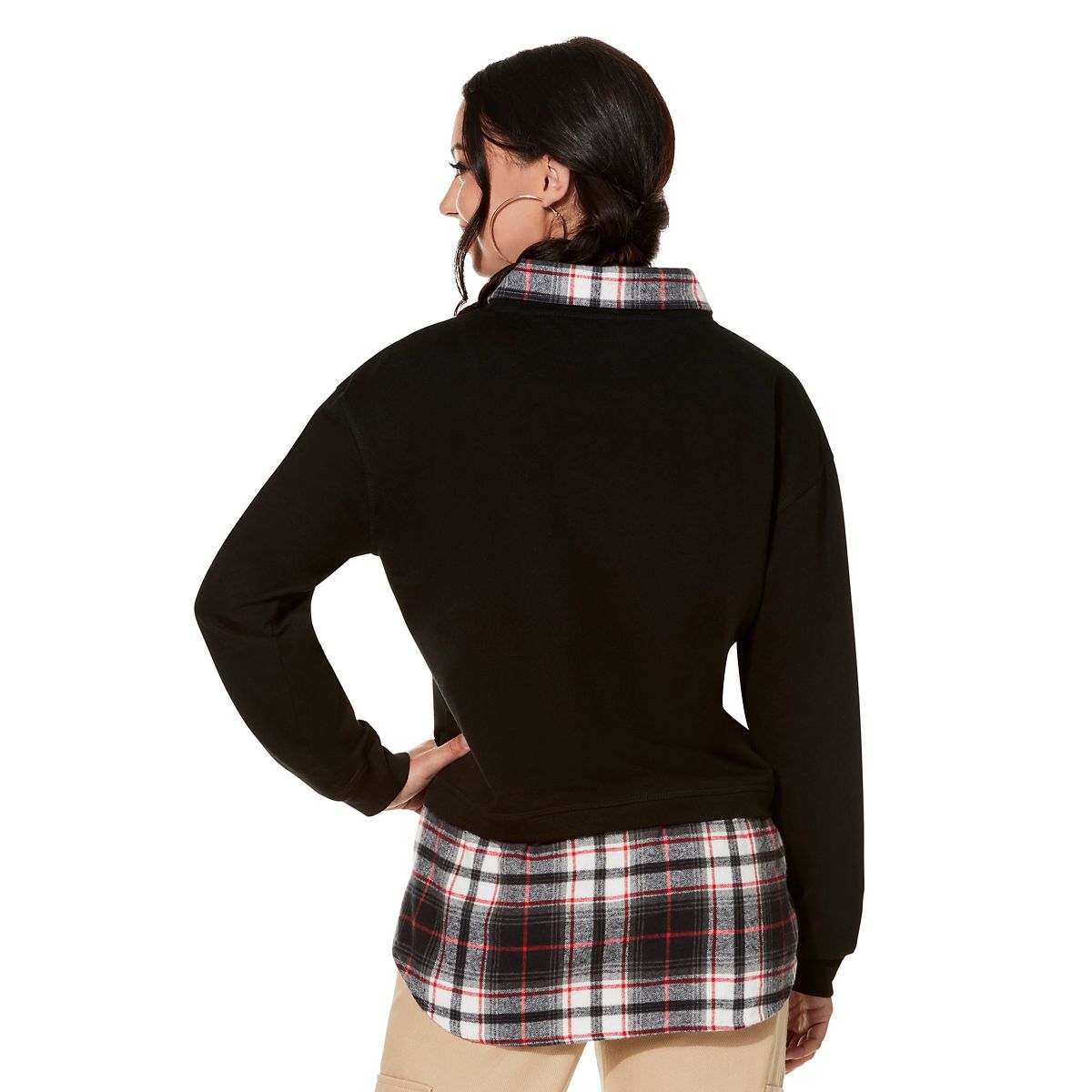 Ghost Face Slasher Flannel Shirt MULTI-COLOR