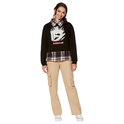 Ghost Face Slasher Flannel Shirt MULTI-COLOR