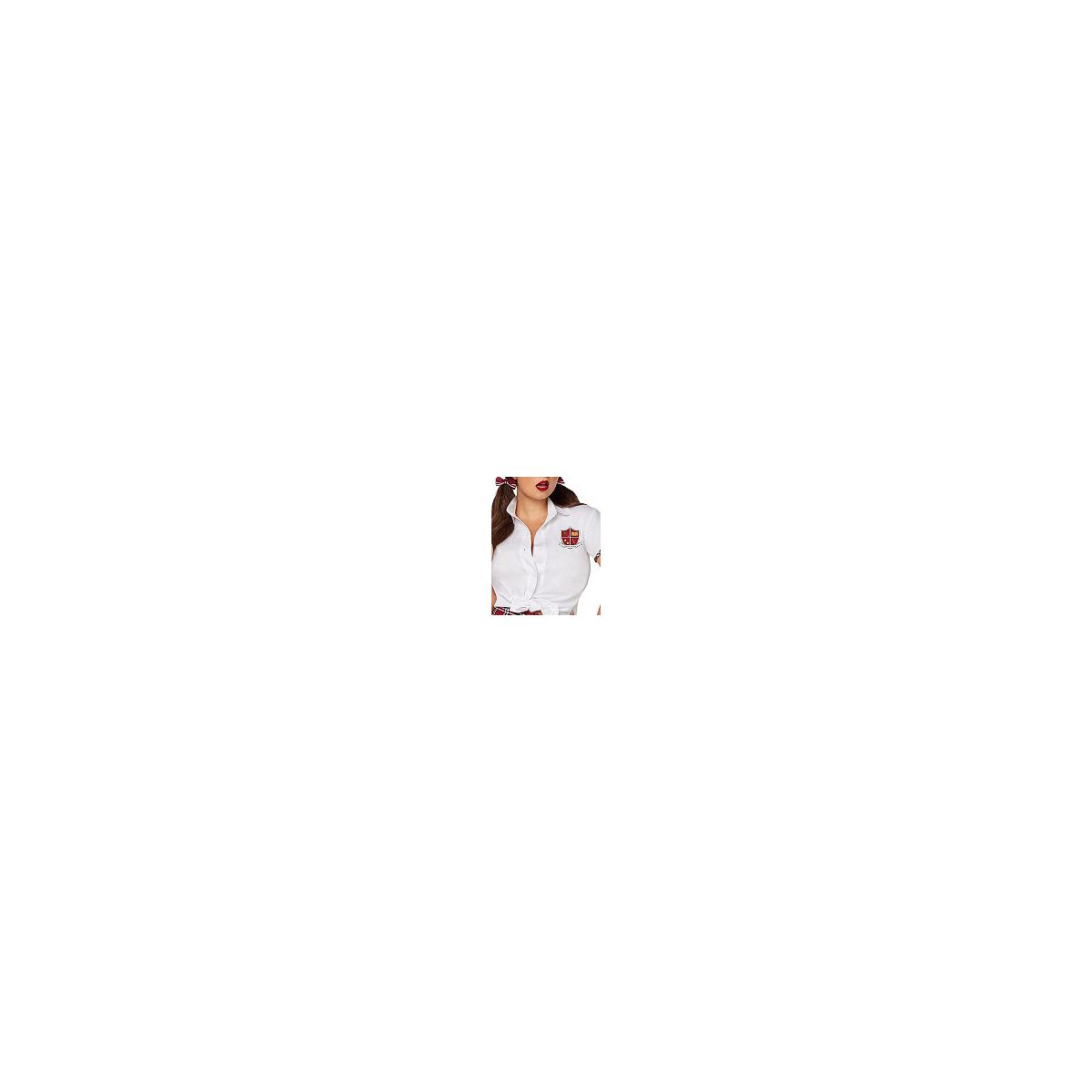School Girl Costume Kit WHITE