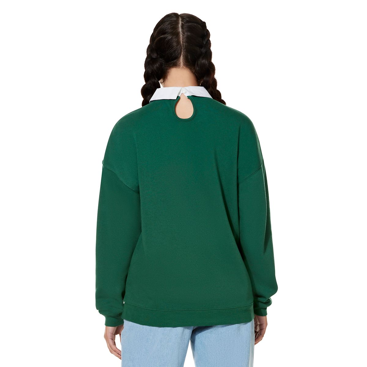 Slytherin Collared Crewneck - Harry Potter GREEN