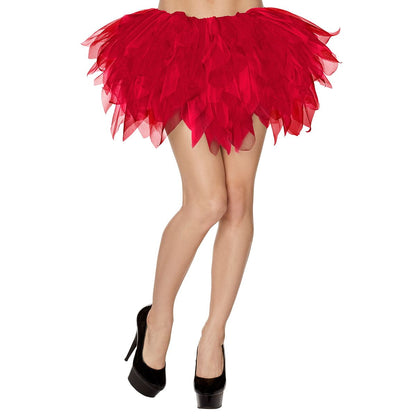 Red Shredded Tutu RED