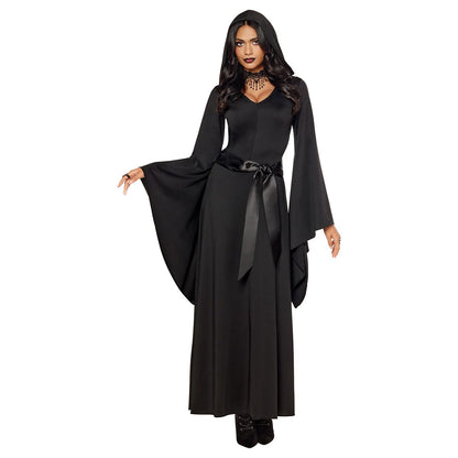 Adult Black Hooded Dress BLACK