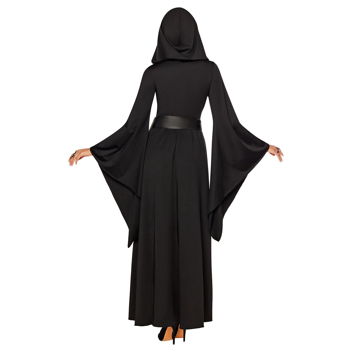 Adult Black Hooded Dress BLACK