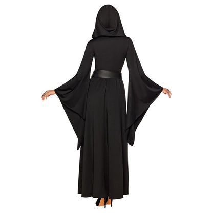 Adult Black Hooded Dress BLACK