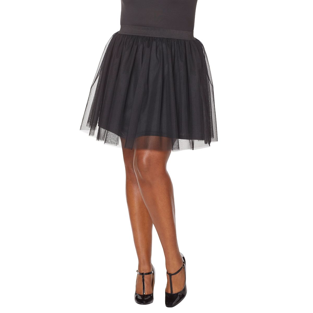 Black Tulle Skirt BLACK