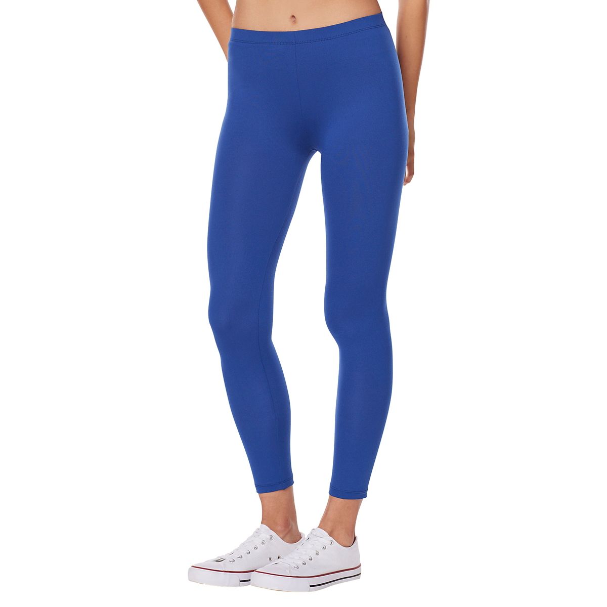 Red Footless Leggings RED