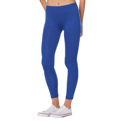 Red Footless Leggings RED