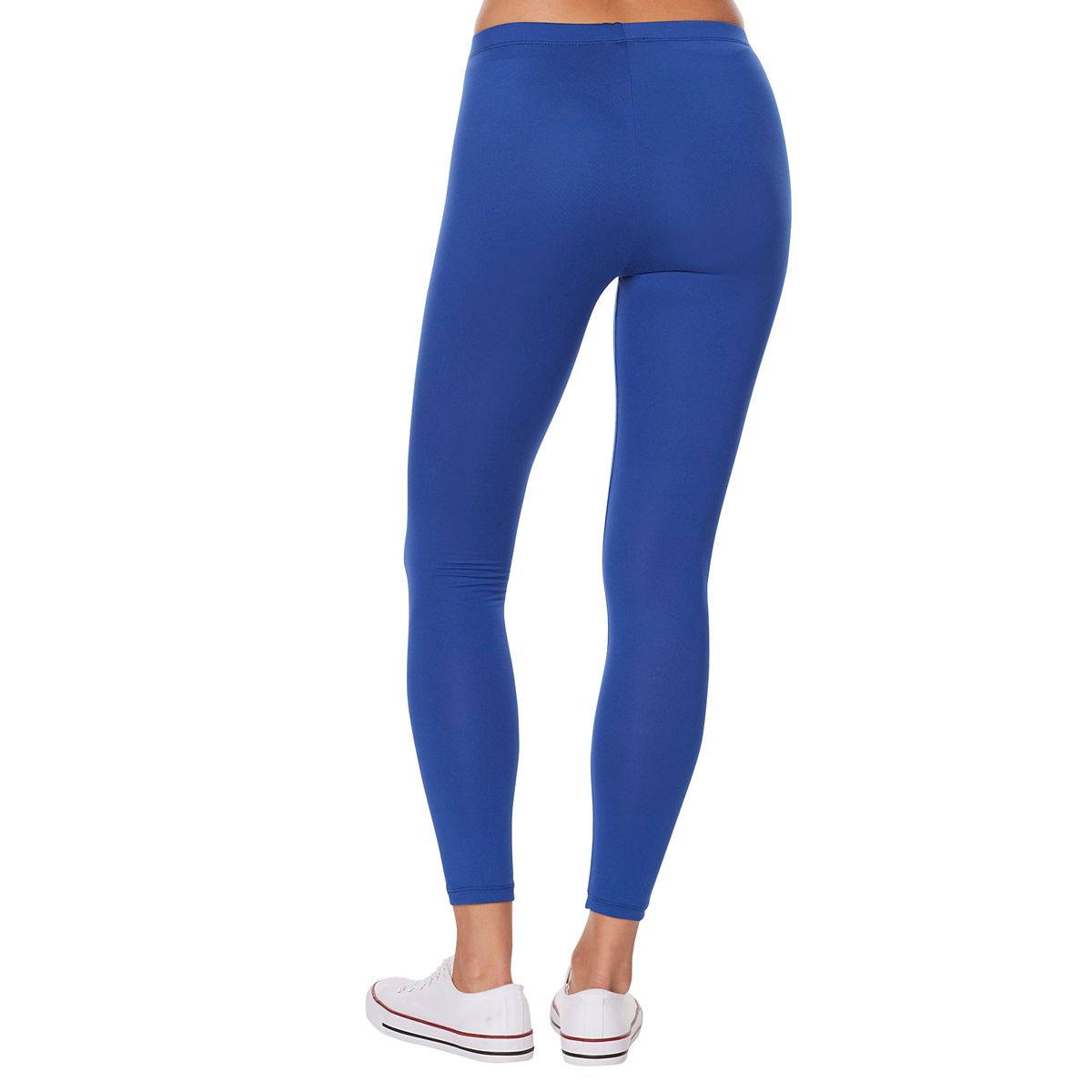Red Footless Leggings RED