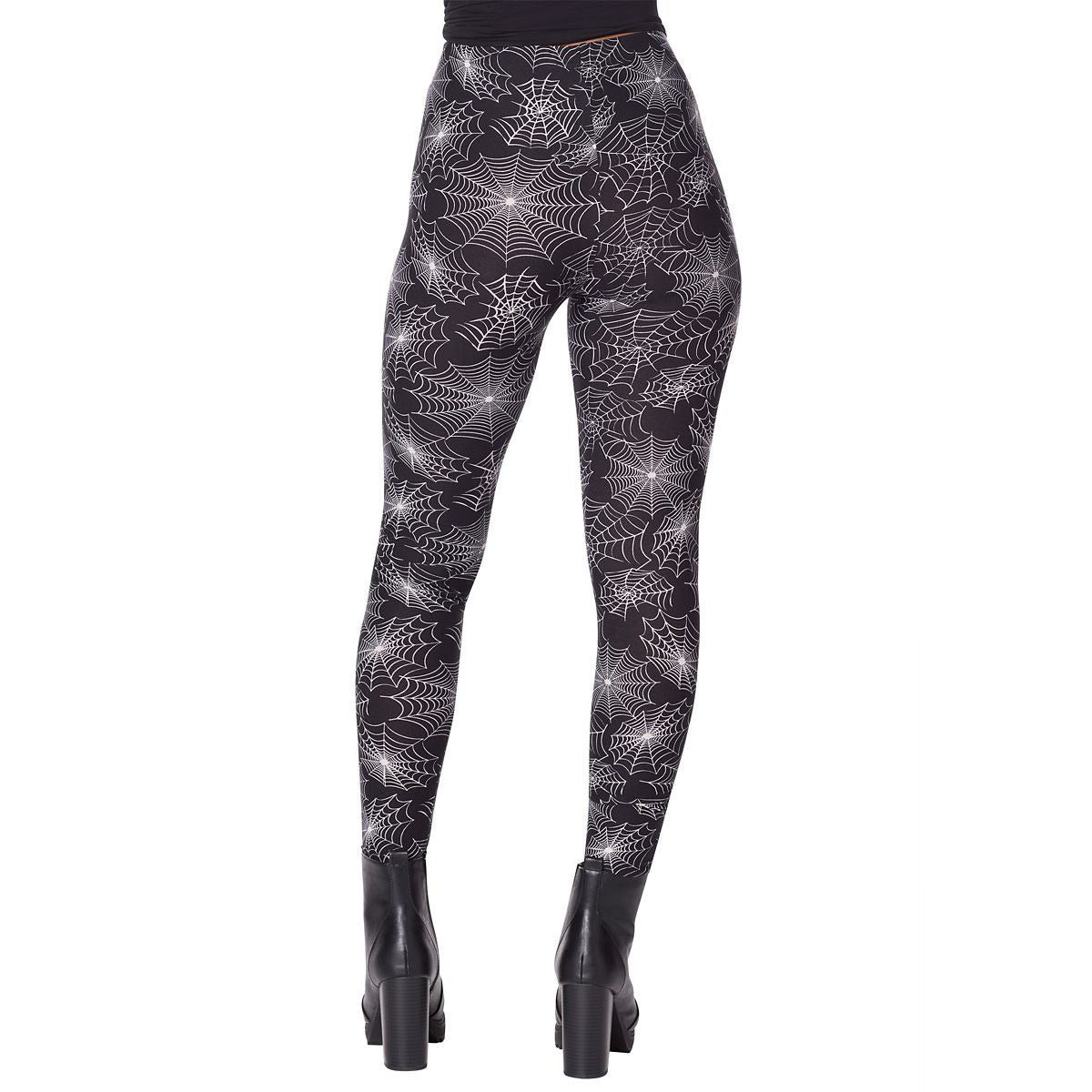Spider Web Leggings BLACK
