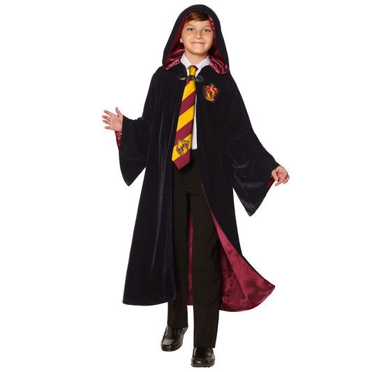 Kids Gryffindor Robe Deluxe - Harry Potter BLACK