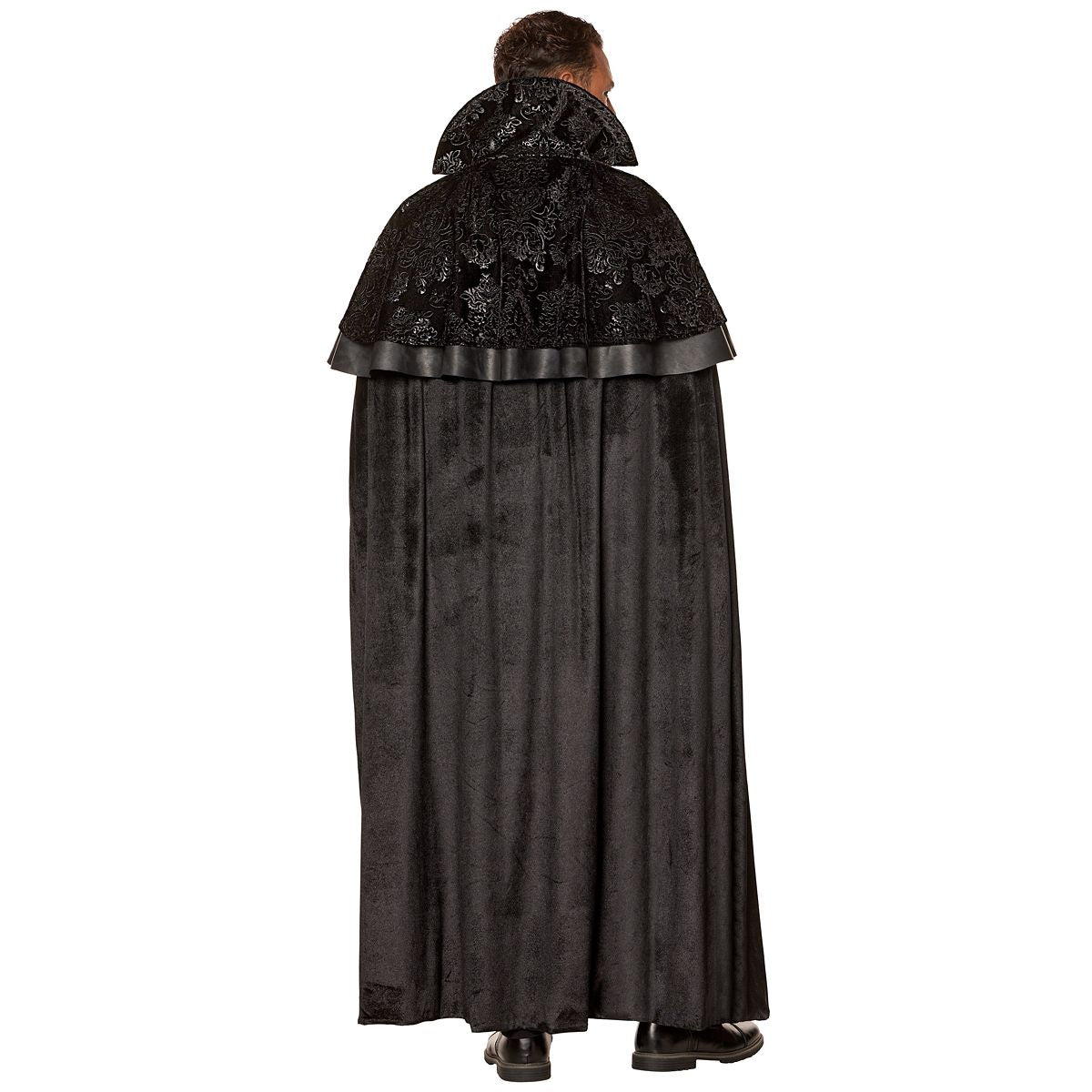 Adult Vampire Cape Deluxe BLACK
