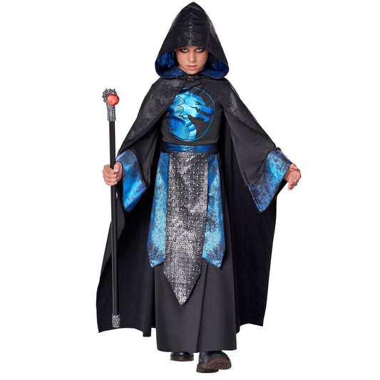 Kids Mystical Warlock Costume BLACK