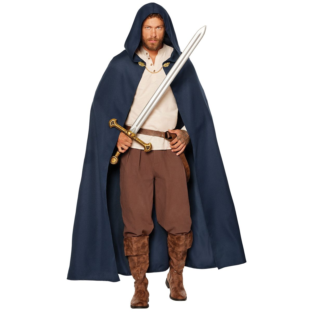 Adult Medieval Cape BLUE
