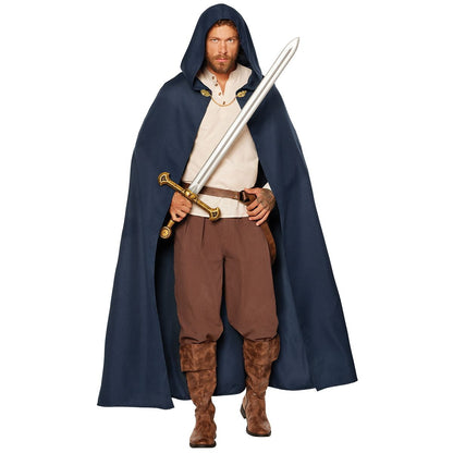 Adult Medieval Cape BLUE