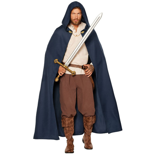 Adult Medieval Cape BLUE