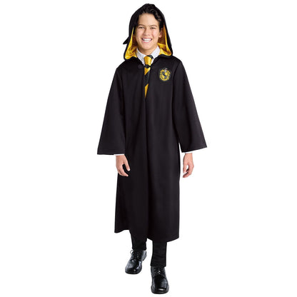 Kids Hufflepuff Robe - Harry Potter BLACK