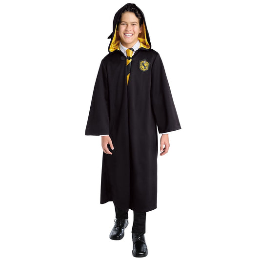Kids Hufflepuff Robe - Harry Potter BLACK
