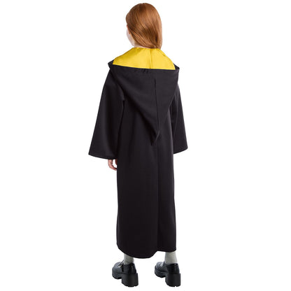 Kids Hufflepuff Robe - Harry Potter BLACK
