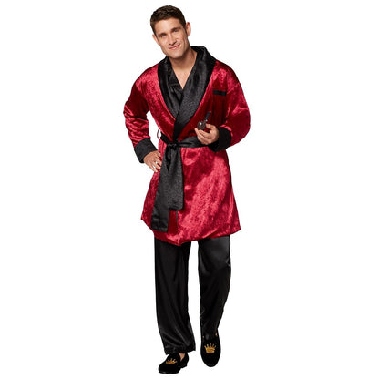 Plus Size Casanova Robe RED