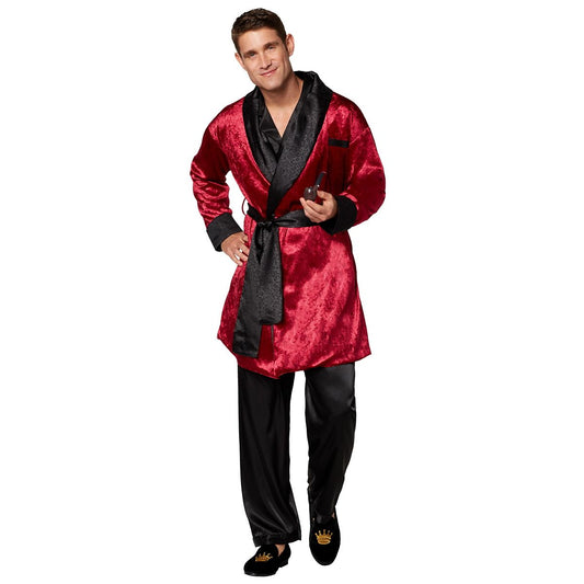 Plus Size Casanova Robe RED