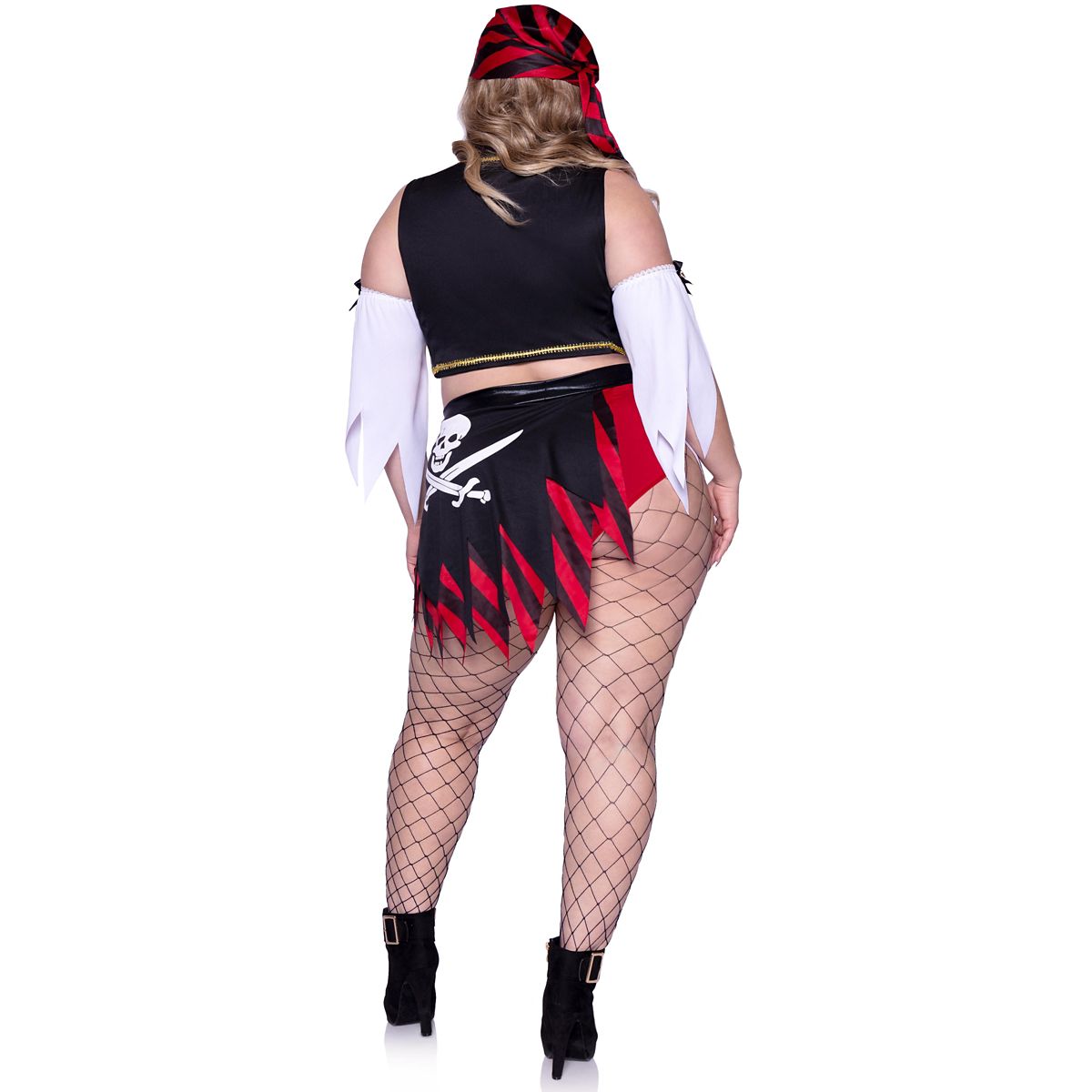 Wicked Pirate Costume Set RED/WHITE/BLACK