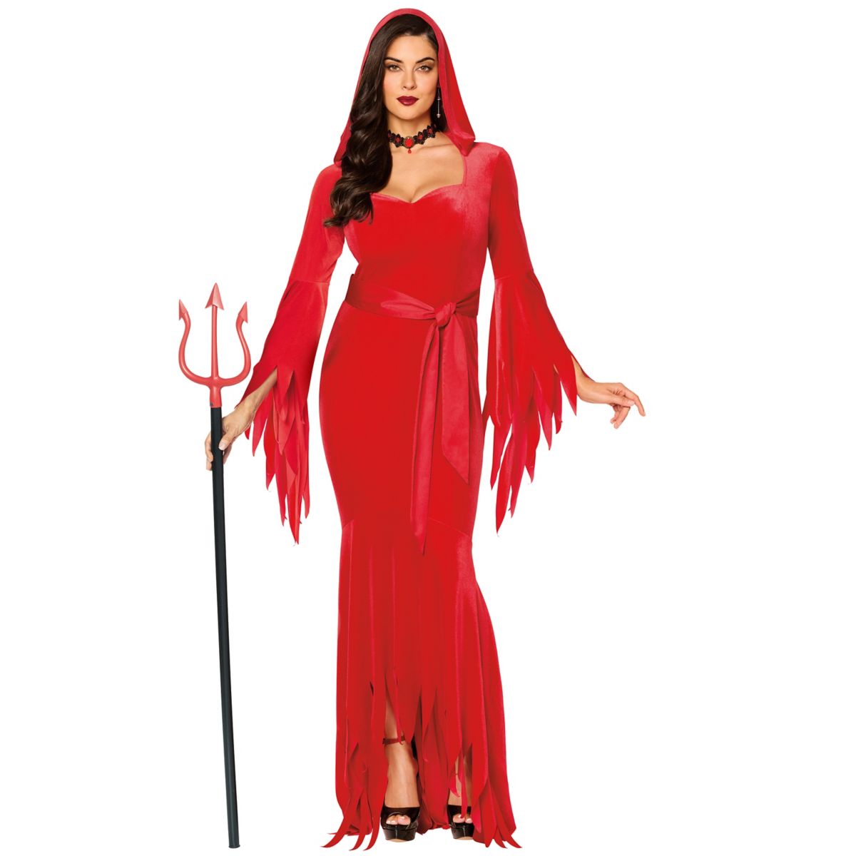 Adult Red Hooded Robe RED