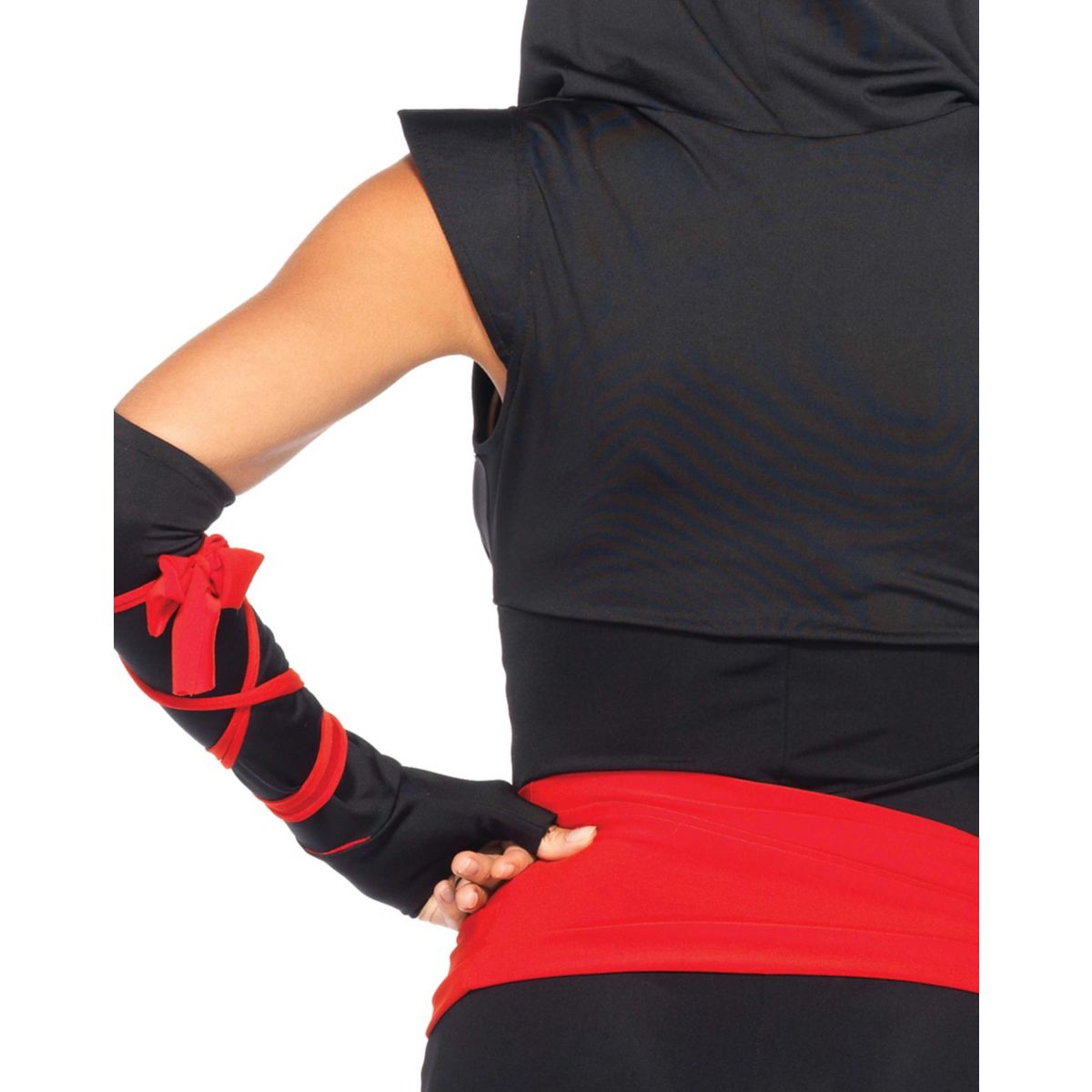 Adult Deadly Ninja Jumpsuit Costume BLACK