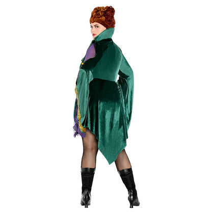 Adult Winifred Sanderson Plus Size Dress - Hocus Pocus GREEN