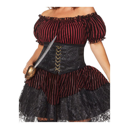 Adult Lady of the Seas Plus Size Costume BLACK