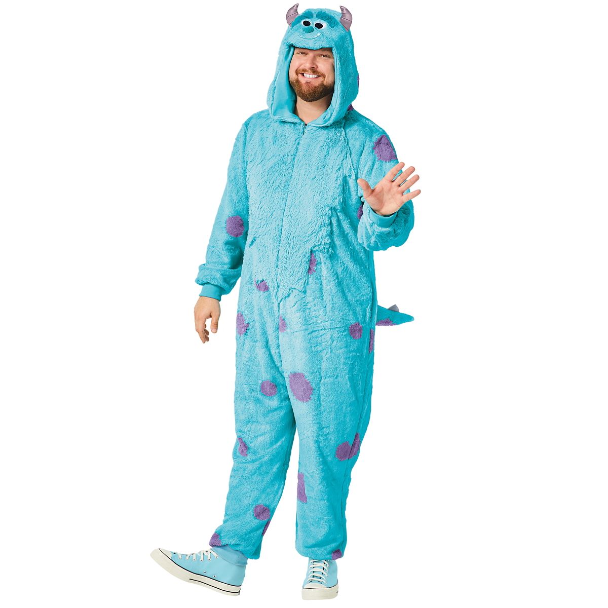 Adult Sulley Jumpsuit - Monsters Inc. BLUE
