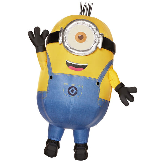 Adult Minions Stuart Inflatable Costume YELLOW