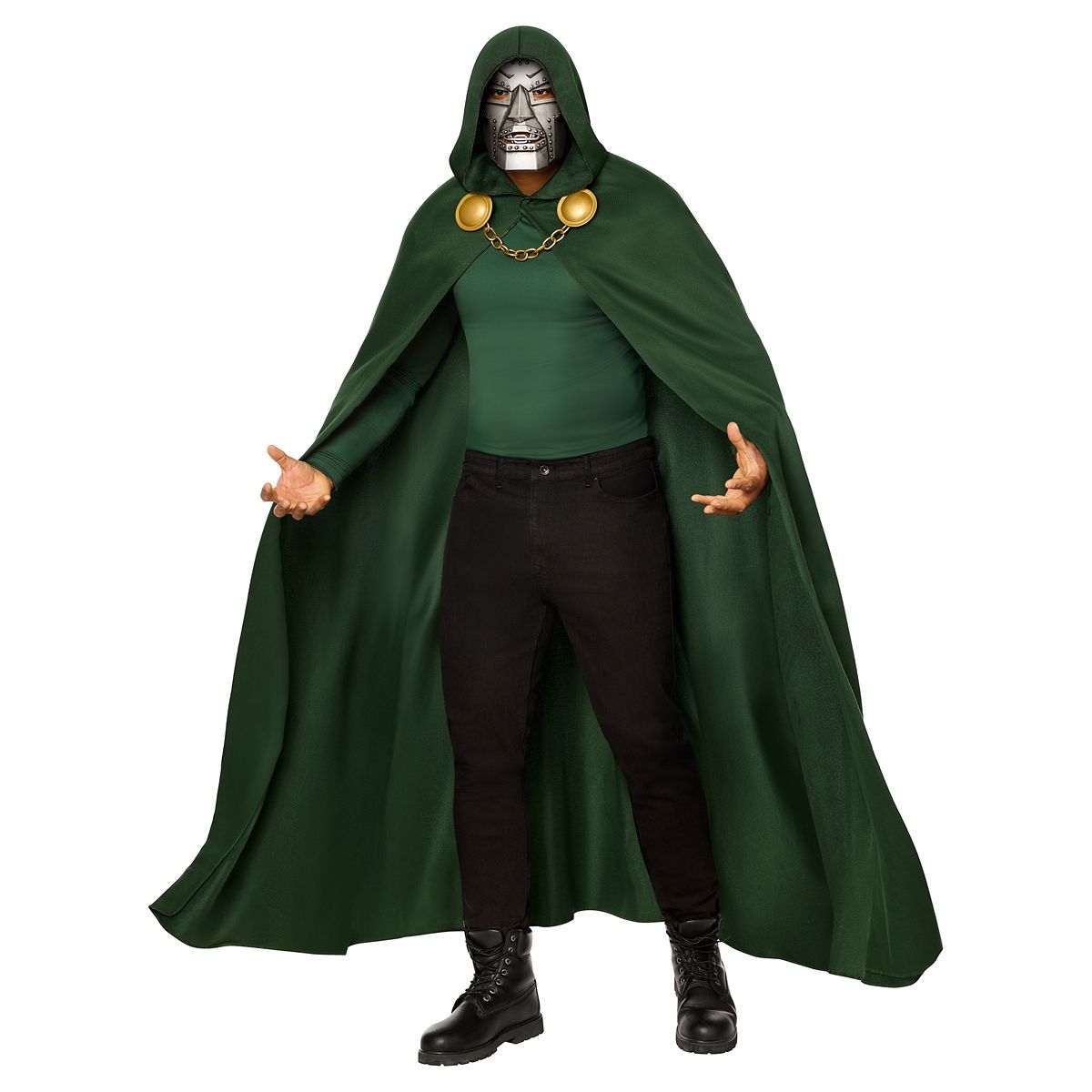 Adult Dr. Doom Costume - Marvel BLACK