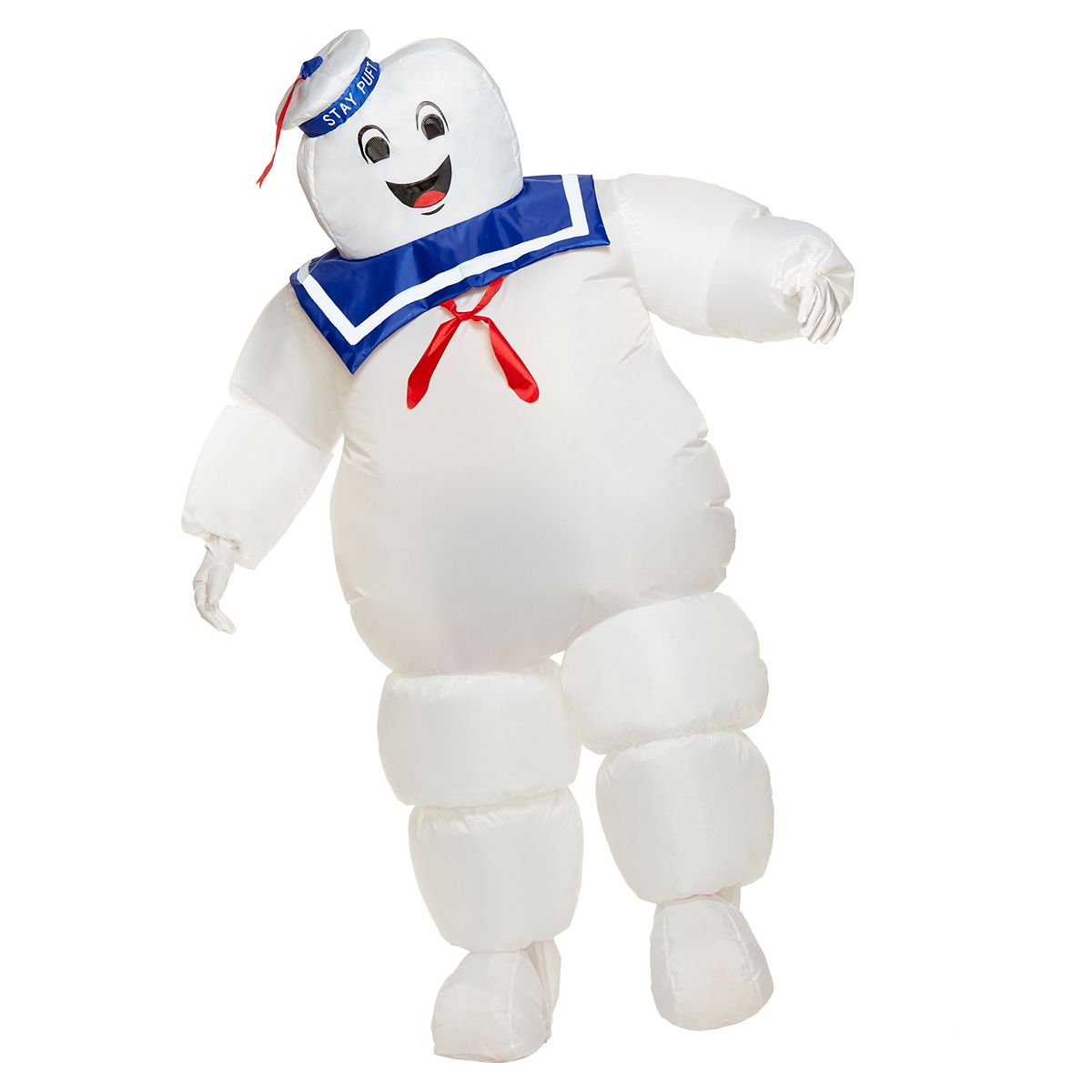 Adult Stay Puft Inflatable Costume -Ghostbusters WHITE