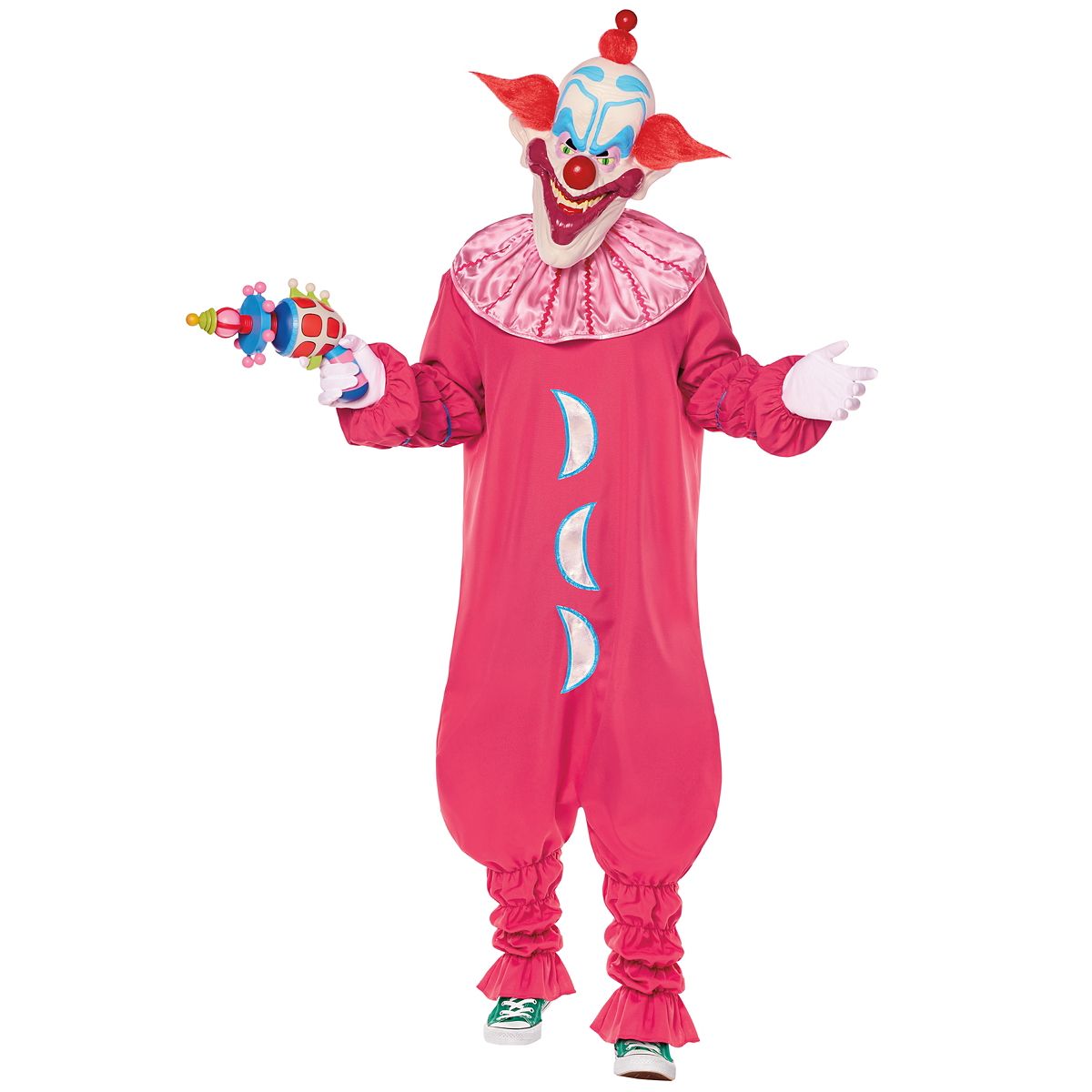 Adult Slim Costume - Killer Klowns from Outer Space PINK