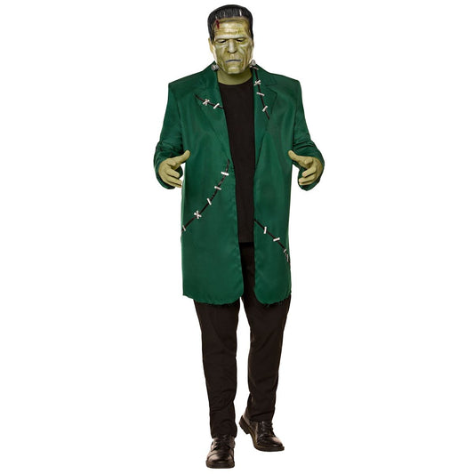 Adult Frankenstein Costume - Universal Monsters BLACK AND GREEN