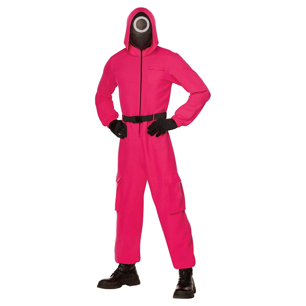 Adult Guard Costume -  Squid Game PINK