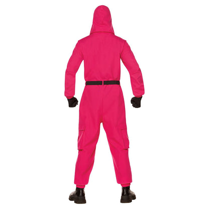 Adult Guard Costume -  Squid Game PINK
