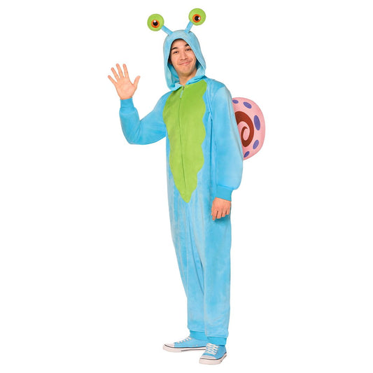 Adult Gary Jumpsuit Costume -  SpongeBob SquarePants PINK