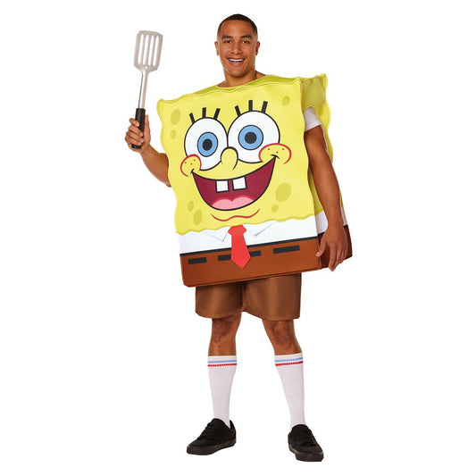 Adult SpongeBob SquarePants 3D Costume YELLOW