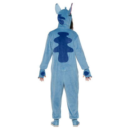 Adult Stitch Jumpsuit Costume - Lilo & Stitch BLUE